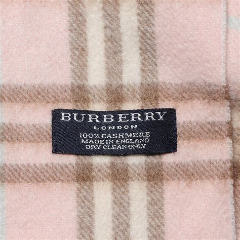 pink burberry scarf tag|Burberry label authentic.